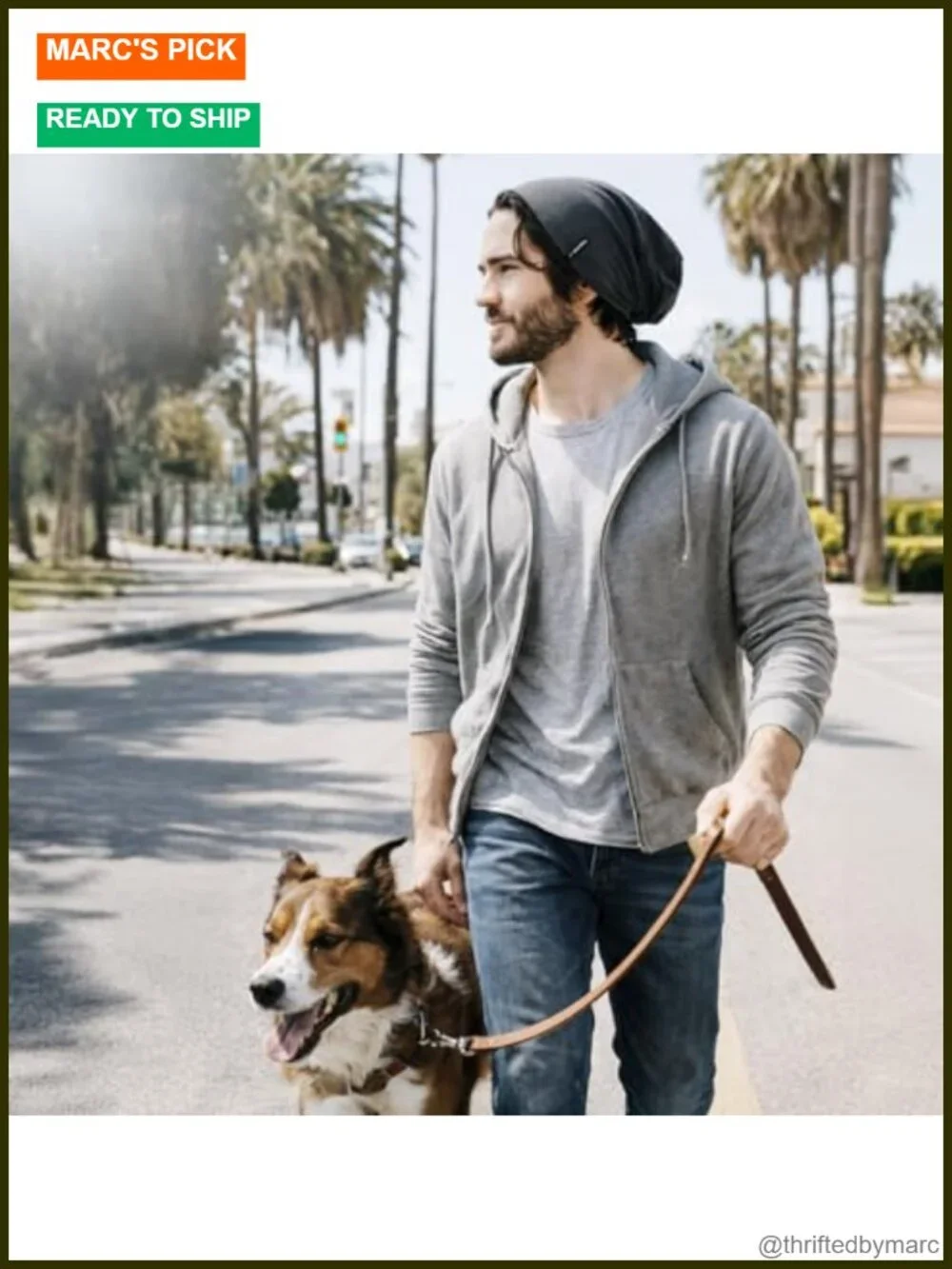 Soft Modal Slouchy Beanie - Lightweight Summer Hat for Men Women